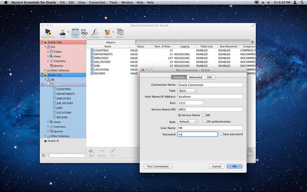 Navicat for Oracle Mac版截图