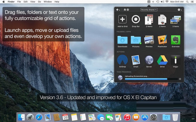 Dropzone 3 for mac截图