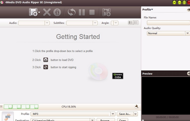 4Media DVD Audio Ripper For Mac截图