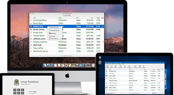 Virtual TimeClock Server For Mac截图