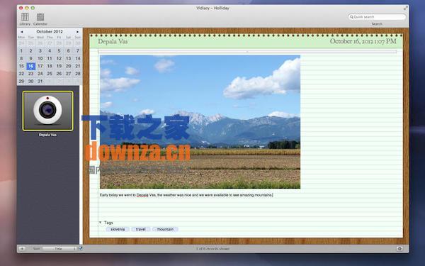 Vidiary Mac版截图