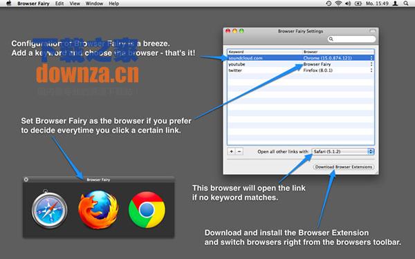 Browser Fairy for Mac截图