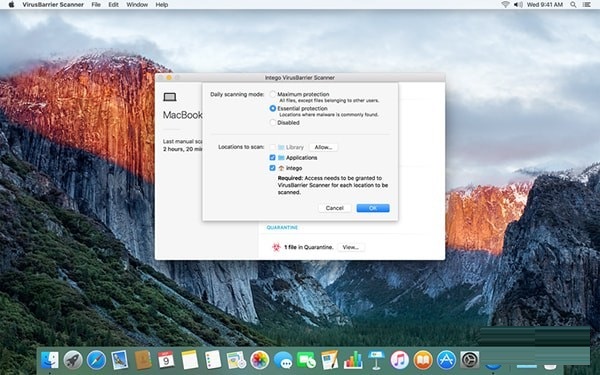 VirusBarrier Scanner截图