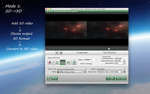 4Videosoft 3D Converter for Mac截图