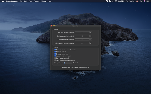 Screen Snapshot Mac截图