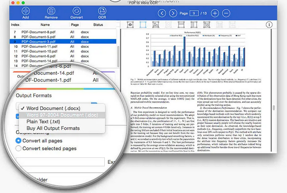 PDF to Word OCR For Mac截图