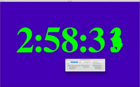 Dali Clock Mac截图