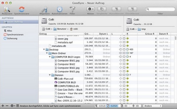 GoodSync for Mac截图