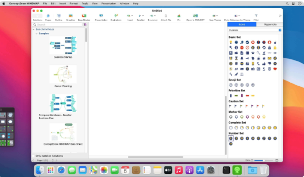 ConceptDraw MINDMAP截图