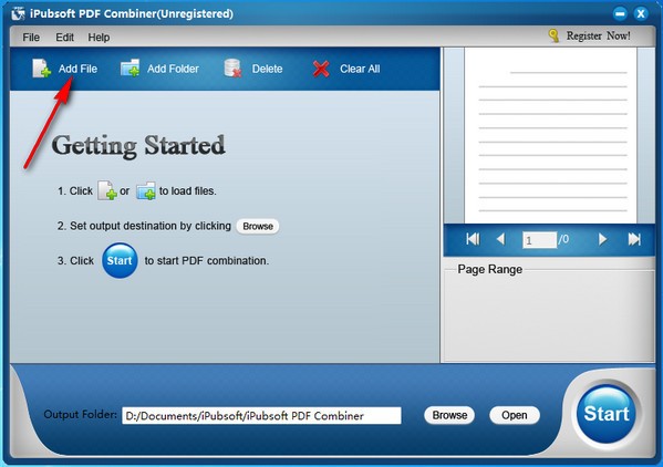iPubsoft PDF Combiner for Mac截图