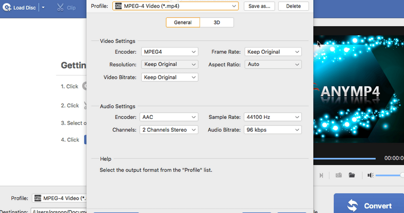 AnyMP4 DVD Ripper for Mac截图