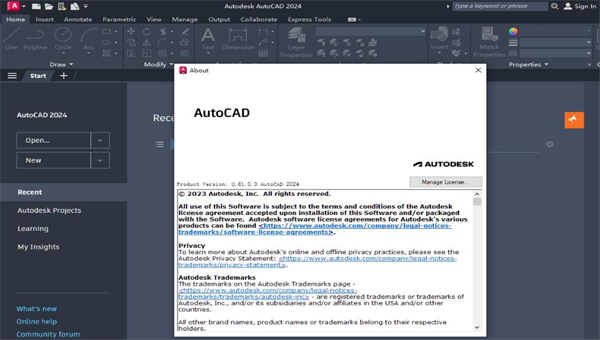 AutoCAD2024免费中文版新增功能截图