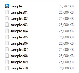 BandiZip使用方法2