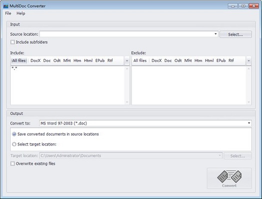 MultiDoc Converter下载 第1张图片