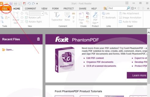 Foxit Reader使用说明2