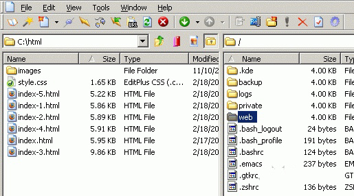 CuteFTP修改版怎么上传文件