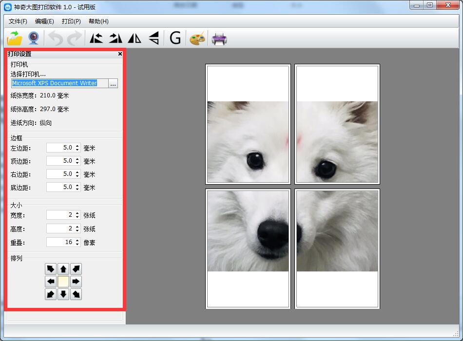 神奇大图打印软件特别版截图