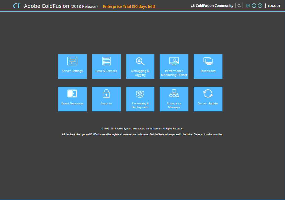Adobe ColdFusion特别版截图
