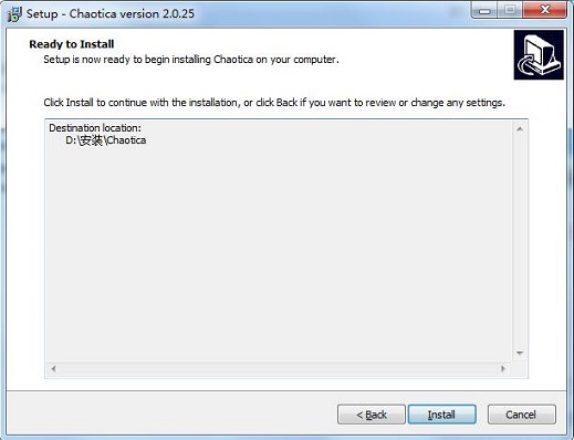Chaotica汉化安装方法