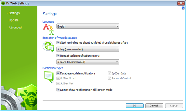 DrWeb免费版截图