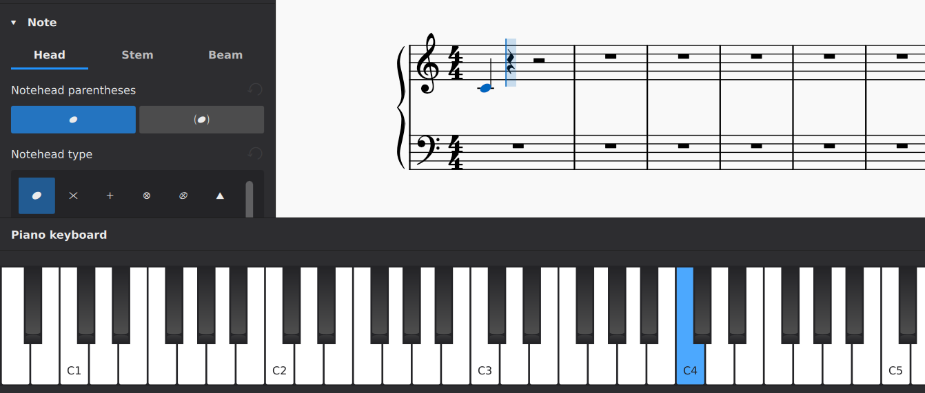 输入音符和休止符6