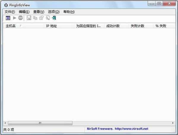 PingInfoView汉化版截图