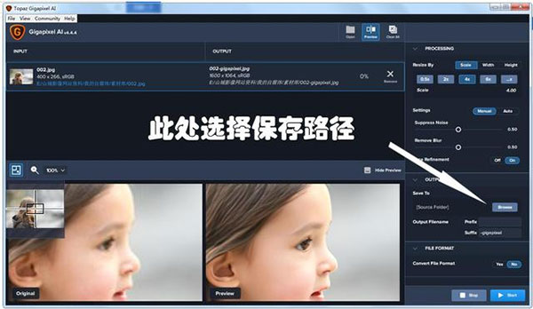 Topaz Gigapixel Ai官方中文版使用教程3