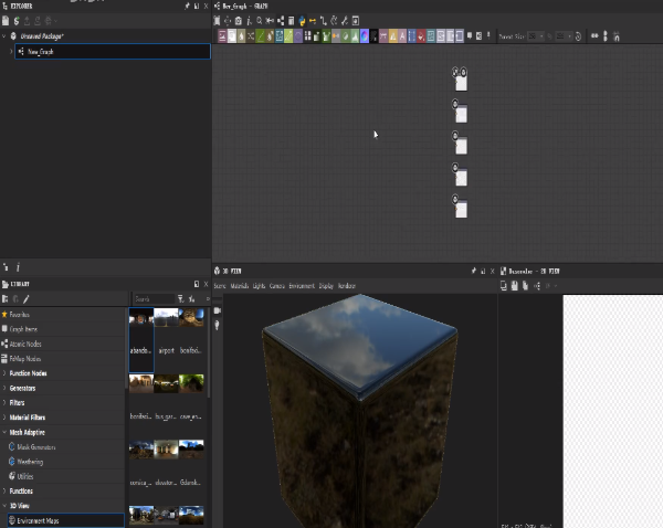 substance designer 2020导出材质