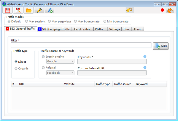 Website Auto Traffic Generator Ultimate特别版