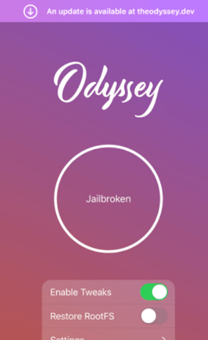 Odyssey奥德赛越狱工具下载