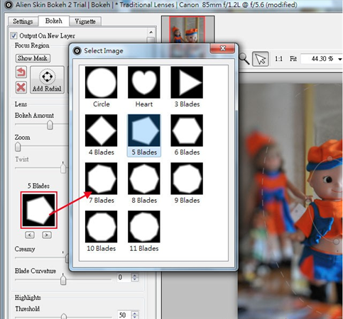 PS景深效果插件使用教程6