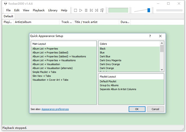 Foobar 2000汉化版 第1张图片