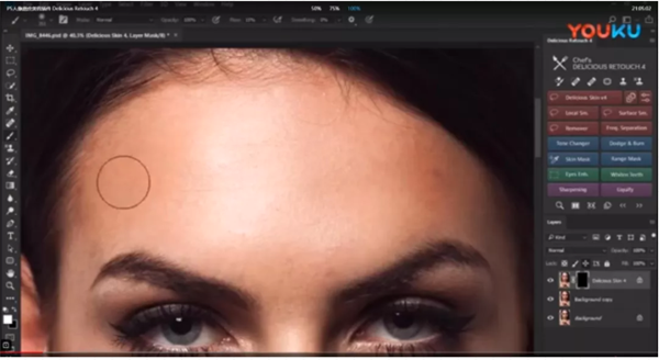 Delicious Retouch使用教程1