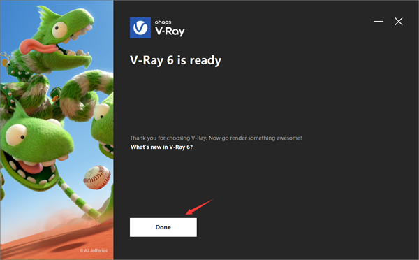 VRay6.2破解版安装步骤4