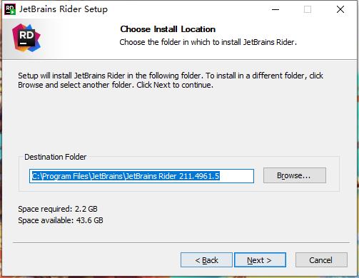 JetBrains Rider安装教程截图2