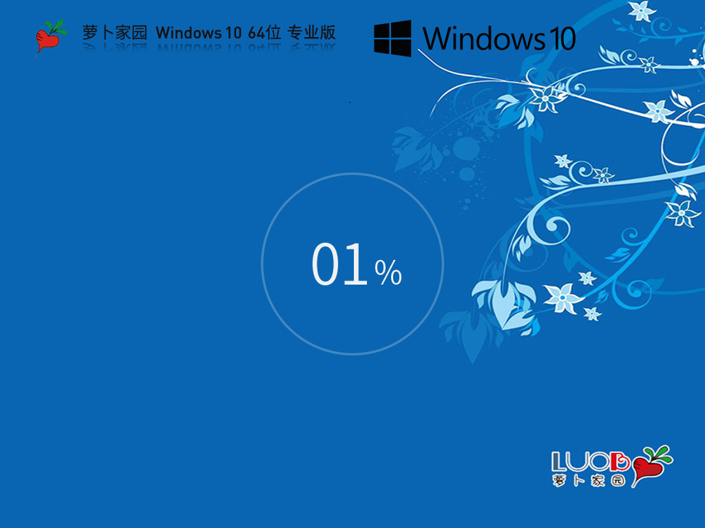 萝卜家园_Windows10 64位 最新专业版-第1张图片-铖浩科技