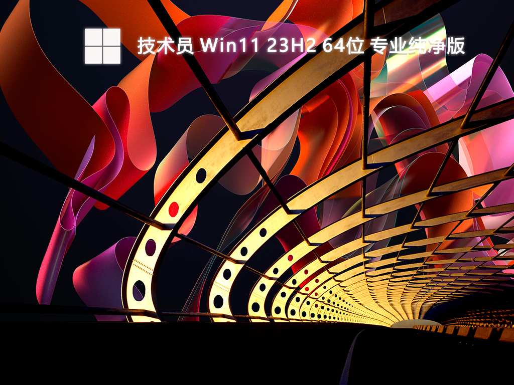 技术员 Win11 23H2 64位 专业纯净版-第1张图片-铖浩科技