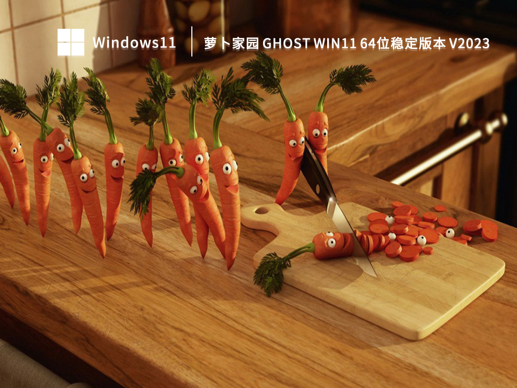 萝卜家园 Ghost Win11 64位稳定版本(最新驱动) V2023-第1张图片-铖浩科技