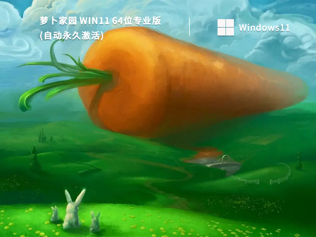萝卜家园 Win11 64位专业版(自动永久激活) V2022-第1张图片-铖浩科技