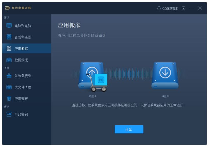 win7系统搬家软件下载 将应用程序移动到另一个硬盘驱动器或分区而无需重新安装 -第1张图片-铖浩科技