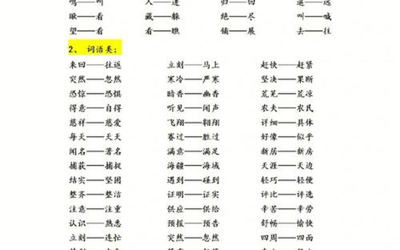 古老的反义词(古老的反义词怎么写的)