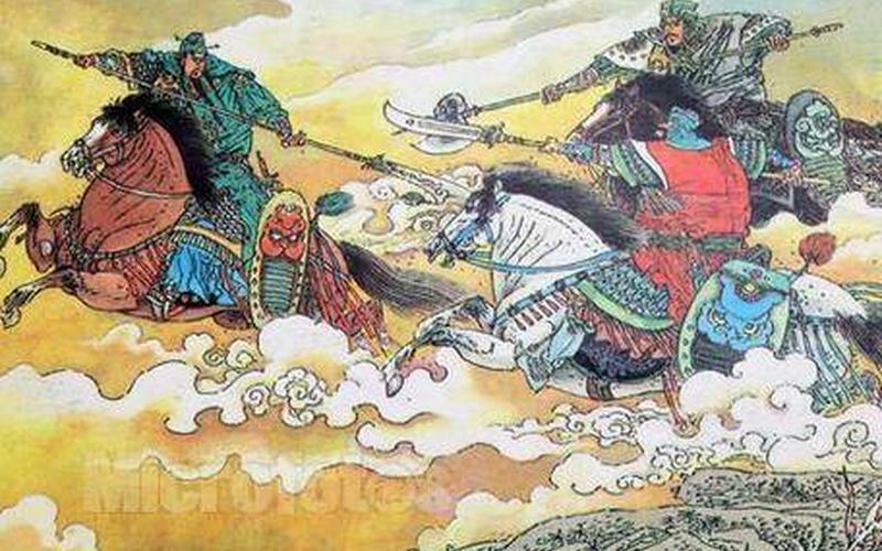 关羽斩六将(关羽斩六将过五关)