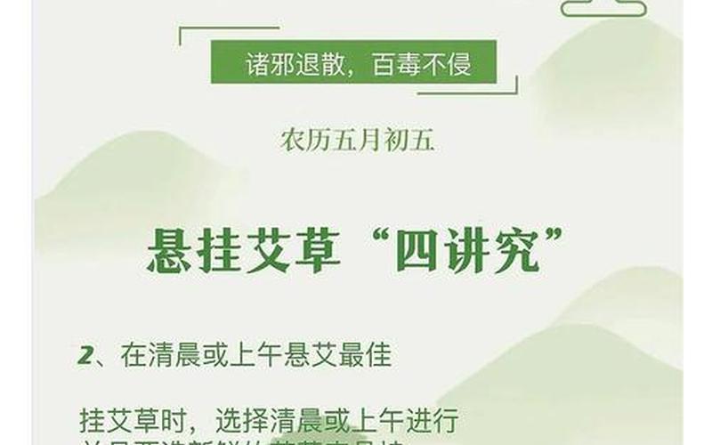 端午艾草的作用与寓意_端午艾草的作用与寓意是什么