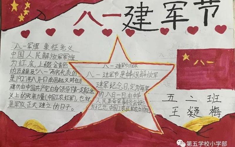 八一建军节手抄报内容 简单;八一建军节手抄报内容 简单 三年级