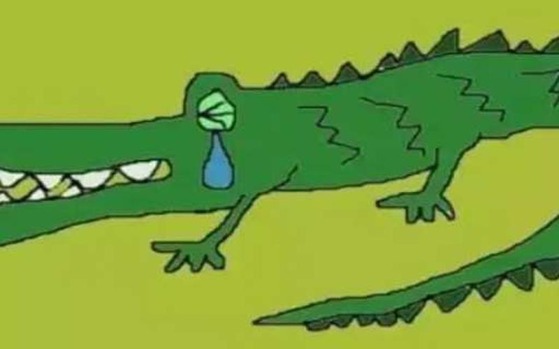 鳄鱼的眼泪是什么意思_鳄鱼的眼泪是什么意思我问你是什么意思