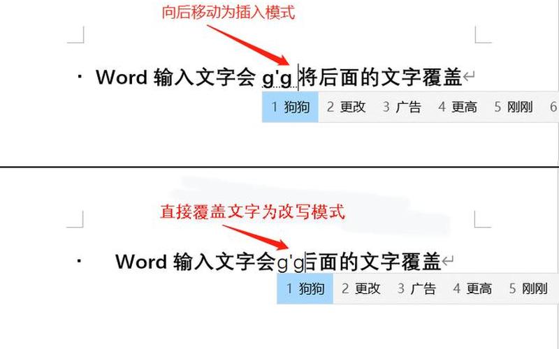 word打字覆盖后面的字(word2007打字覆盖后面的字)-第1张图片-铖浩科技