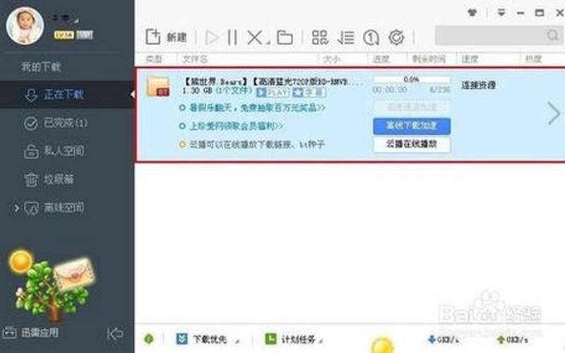 迅雷bt种子下载(迅雷bt种子下载神器)-第1张图片-铖浩科技