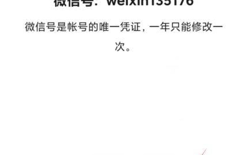 微信修改微信号(参数错误请重新输入 微信修改微信号)-第1张图片-铖浩科技