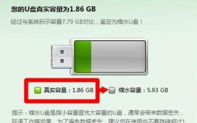 u盘缩水(u盘缩水工具)-第1张图片-铖浩科技